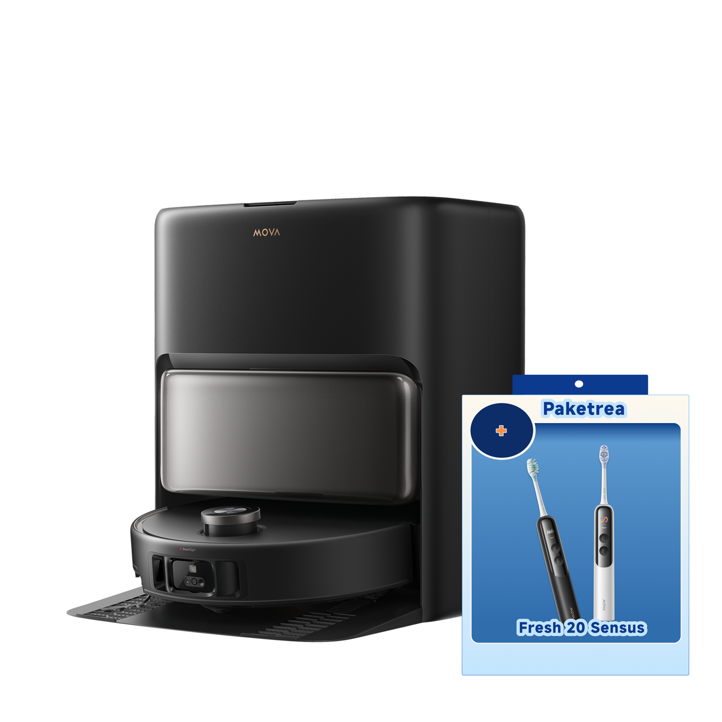 Mova V50 Ultra Complete Robotdammsugare svart