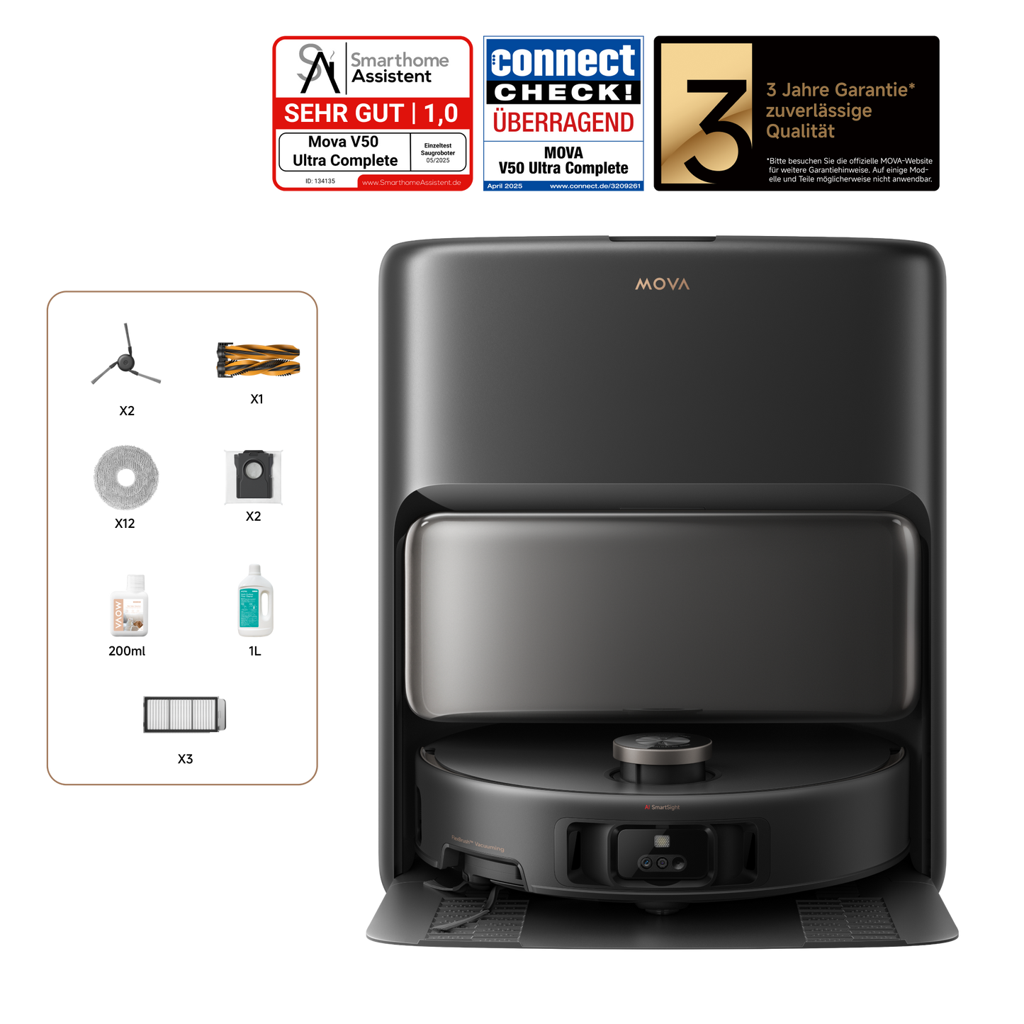 Mova V50 Ultra Complete Robotdammsugare