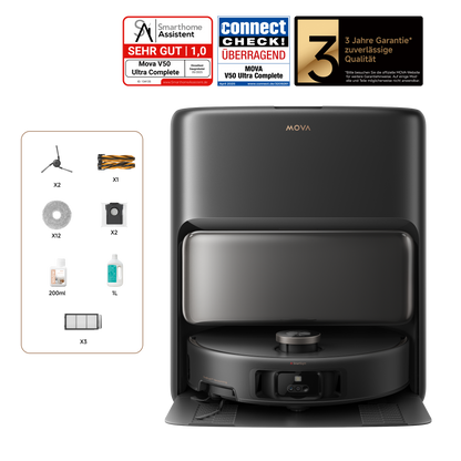 Mova V50 Ultra Complete Robotdammsugare