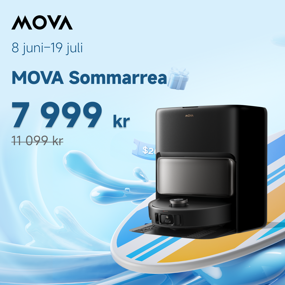 Mova V50 Ultra Complete Robotdammsugare svart
