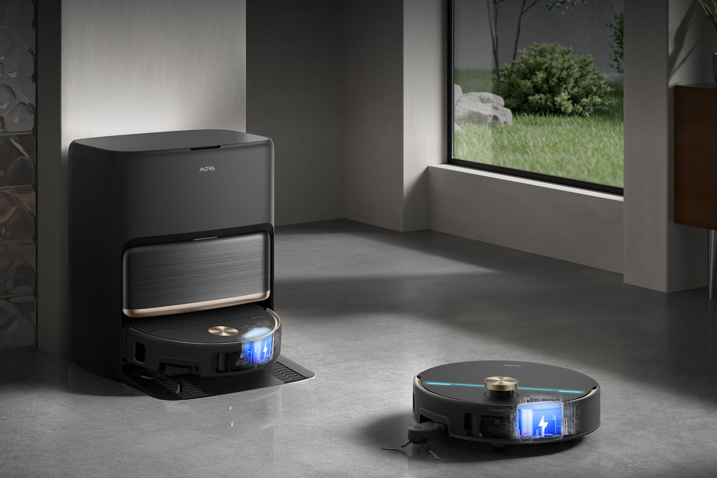Smart-Protect laddning & rengöring igen - 